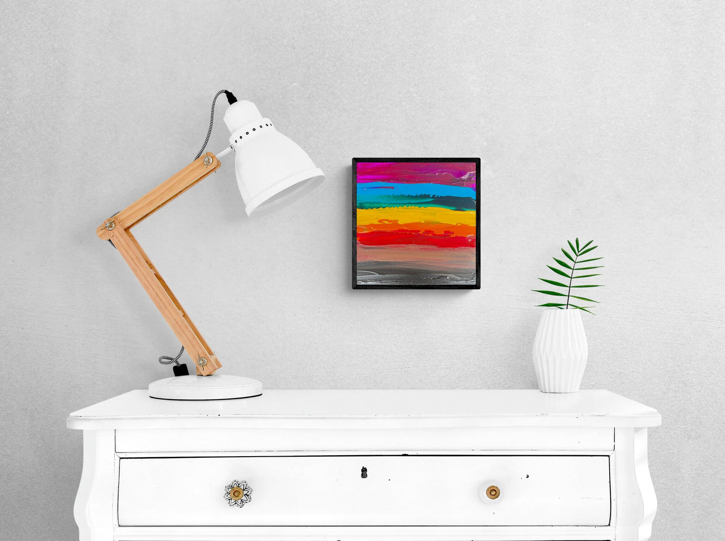 Pride 2023 Flags -  Original Acrylic Painting - Pride Queer Art - by Rina Kazavchinski