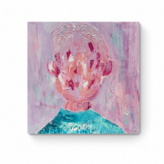 Alix - Original Acrylic Painting by Canadian Artist Rina Kazavchinski