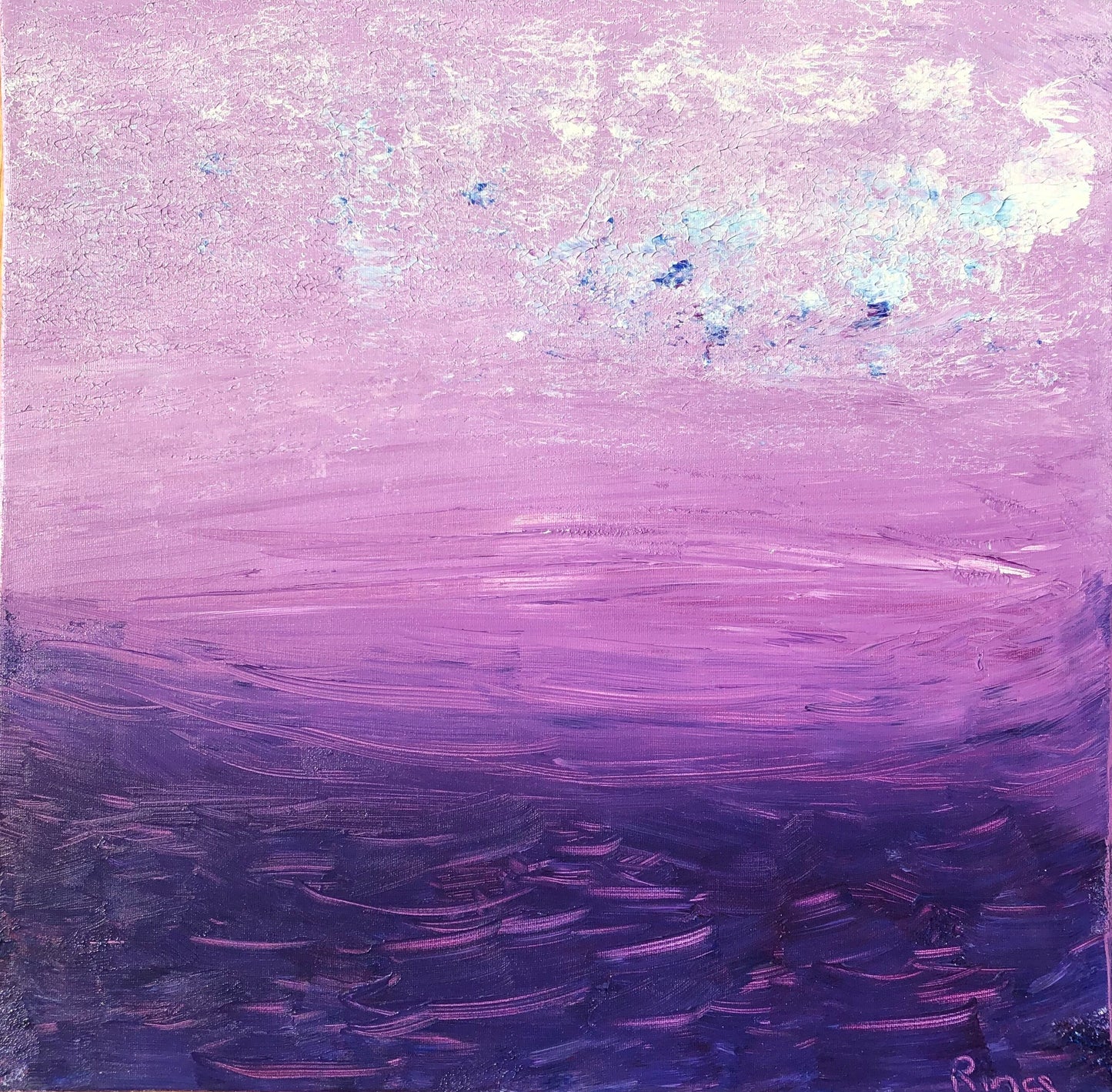 "Lavender Dreams" -  Original Acrylic Painting