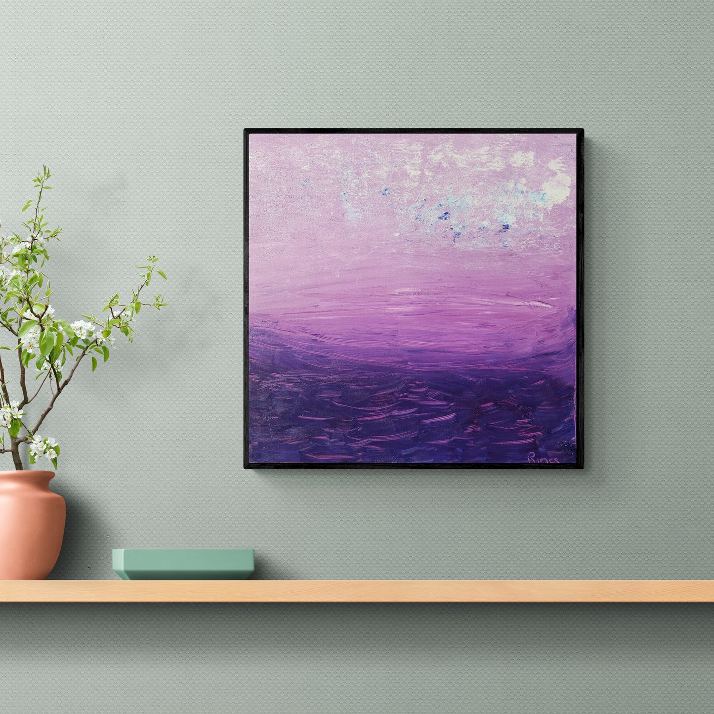 "Lavender Dreams" -  Original Acrylic Painting