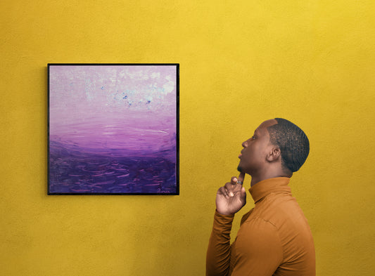 "Lavender Dreams" -  Original Acrylic Painting