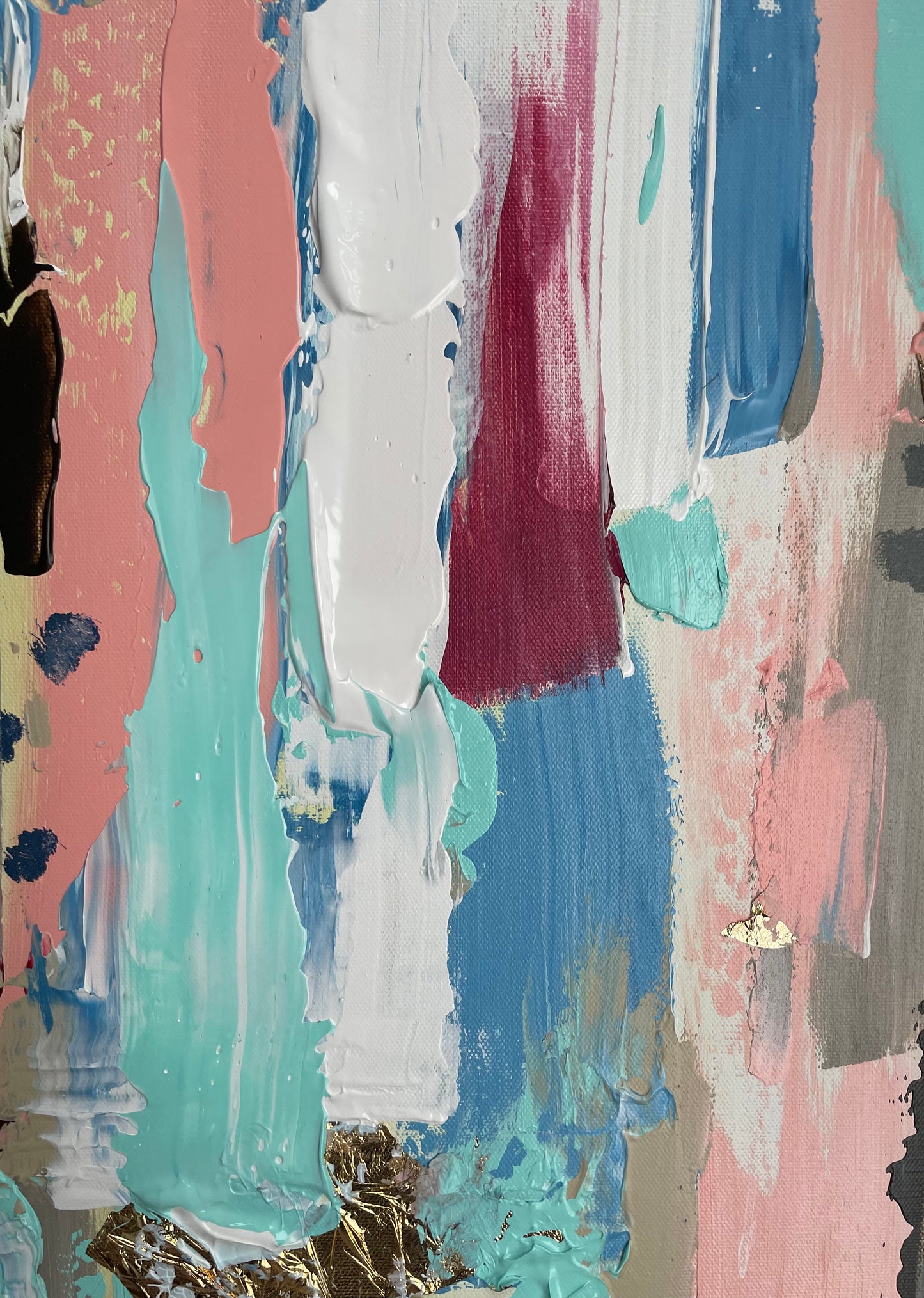 “Secret Waterfall”-  Original Acrylic Painting