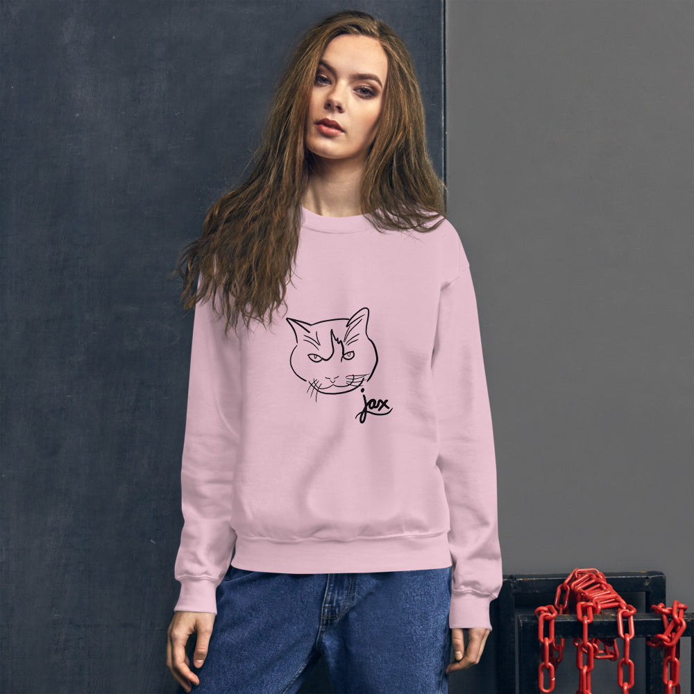 Copy of Boobs Line Art Sweater, Funny Boobies, Boobs Crewneck Unisex Sweater, Pride Sweater LGBT+ Clothes, Unisex Heavy Blend Crewneck Sweatshir