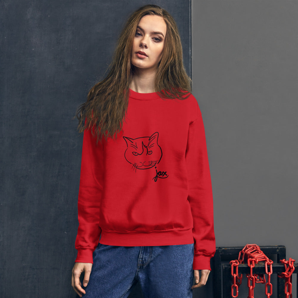 Copy of Boobs Line Art Sweater, Funny Boobies, Boobs Crewneck Unisex Sweater, Pride Sweater LGBT+ Clothes, Unisex Heavy Blend Crewneck Sweatshir