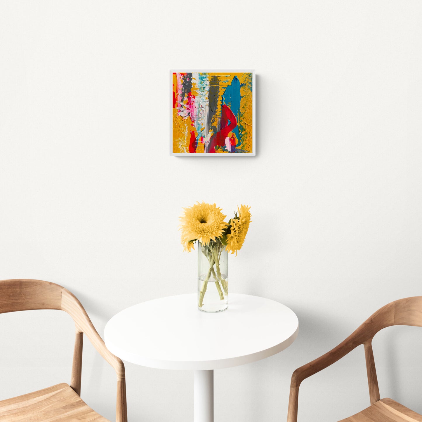 Morning Kiss -  Original Acrylic Painting by Rina Kazavchinski