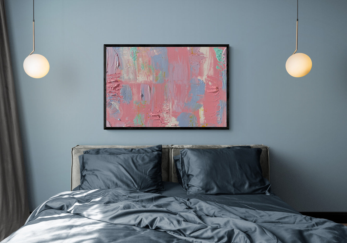 Cotton Candy Love -  Original Acrylic Painting