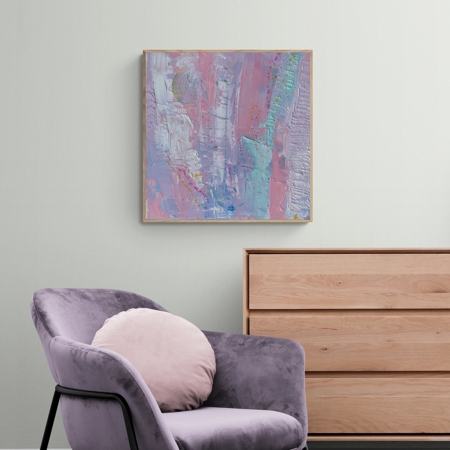 The Eternal Day -  Original Acrylic Painting