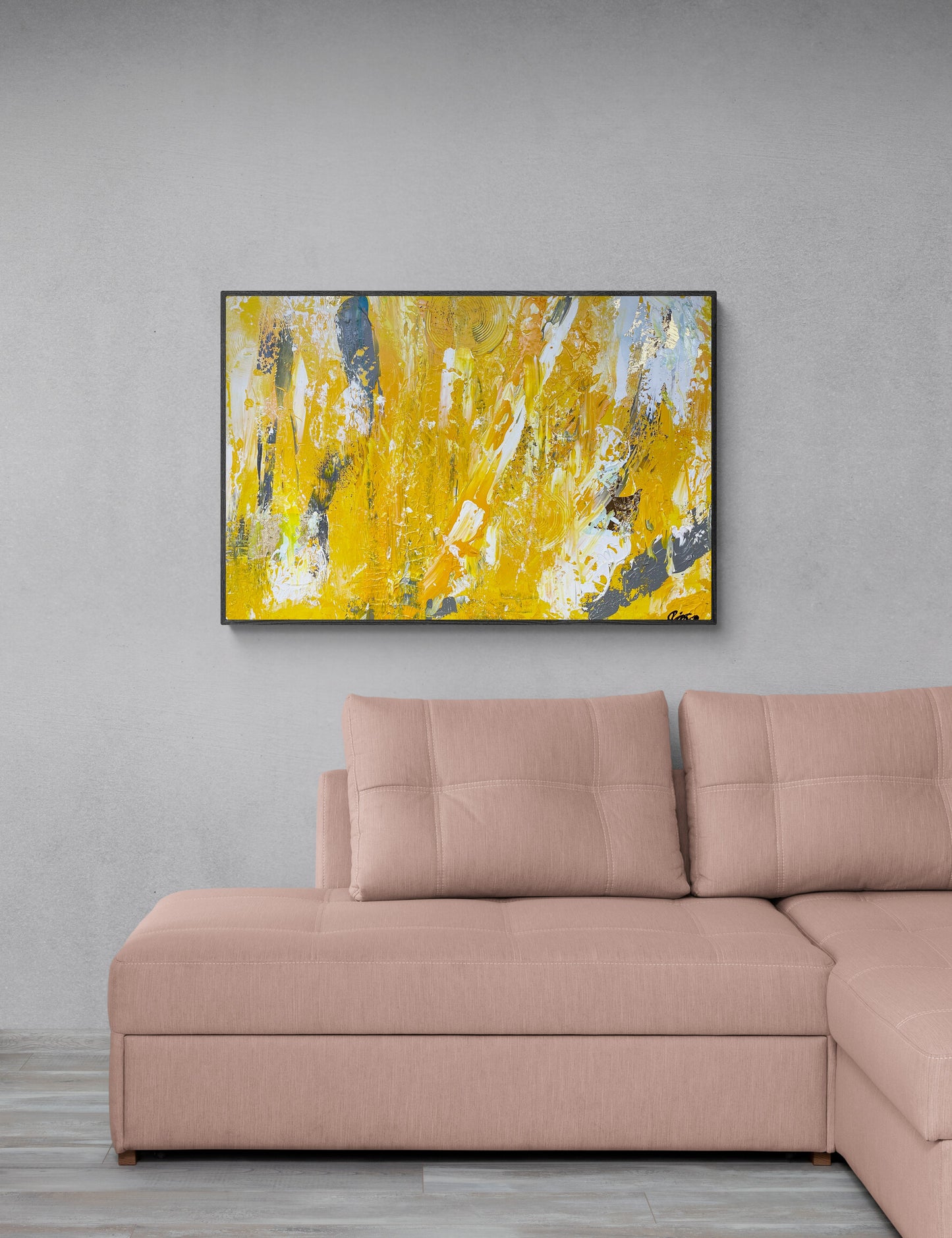 "Day at the Beach" -  Original Acrylic Painting