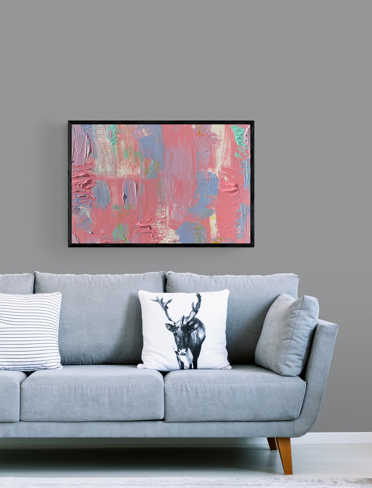 Cotton Candy Love -  Original Acrylic Painting