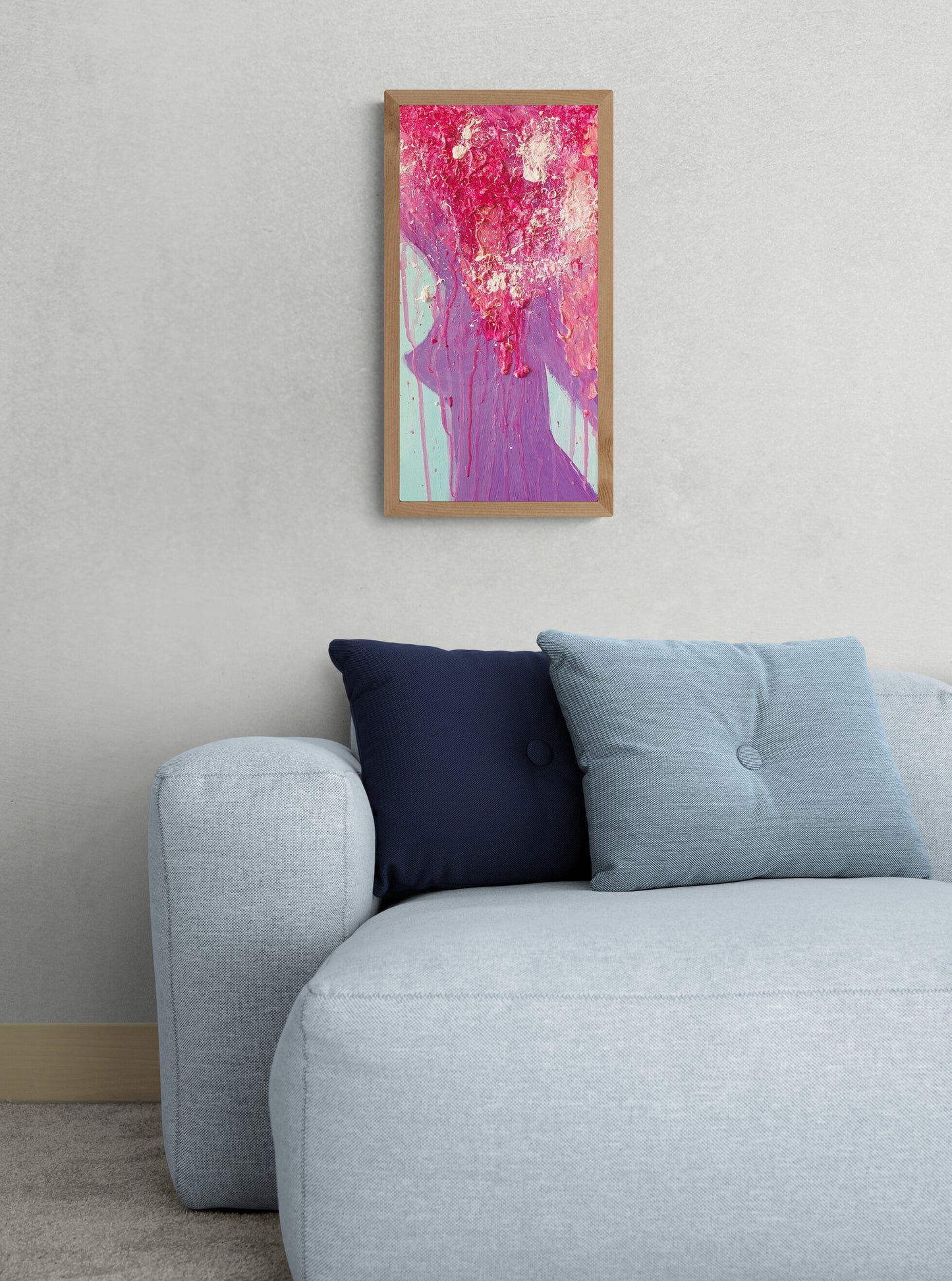 "The Right Side of the Brain" - Original Acrylic Painting