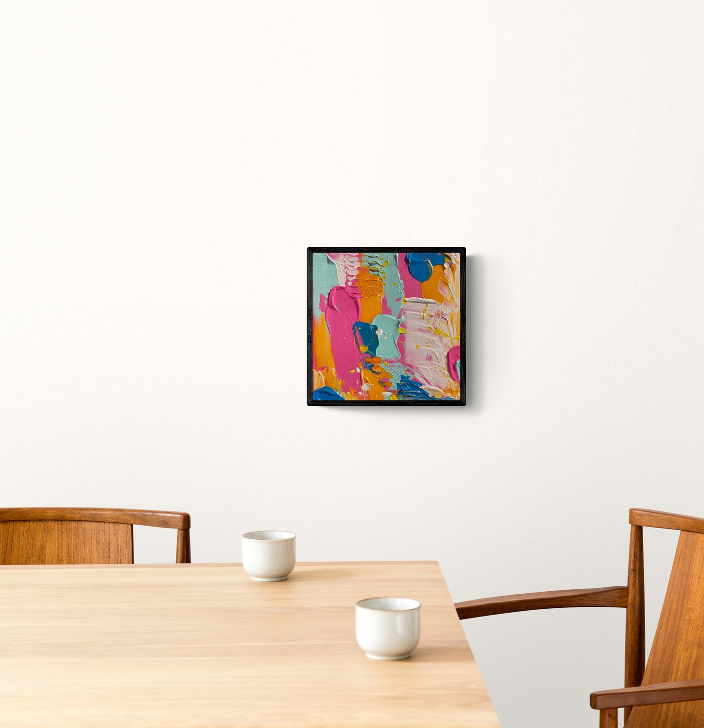 Abstract Summer Painting Rina Kazavchinski Canadian Artist Gin & Tonic