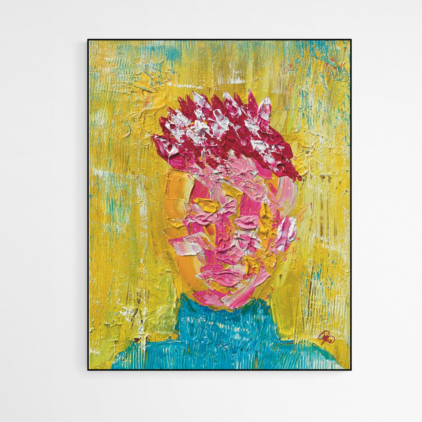 "My Imprisoned Thoughts"  - Original Acrylic Painting