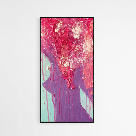 "The Right Side of the Brain" - Original Acrylic Painting