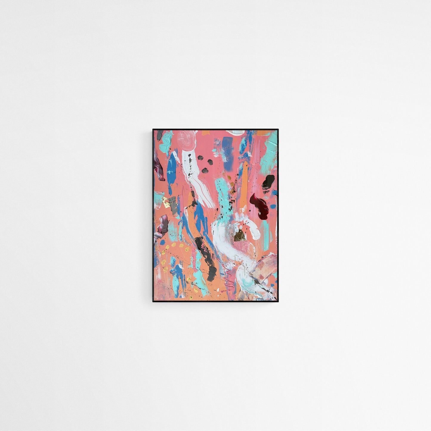 Let's Play - Original Acrylic Painting by Canadian Artist Rina Kazavchinski