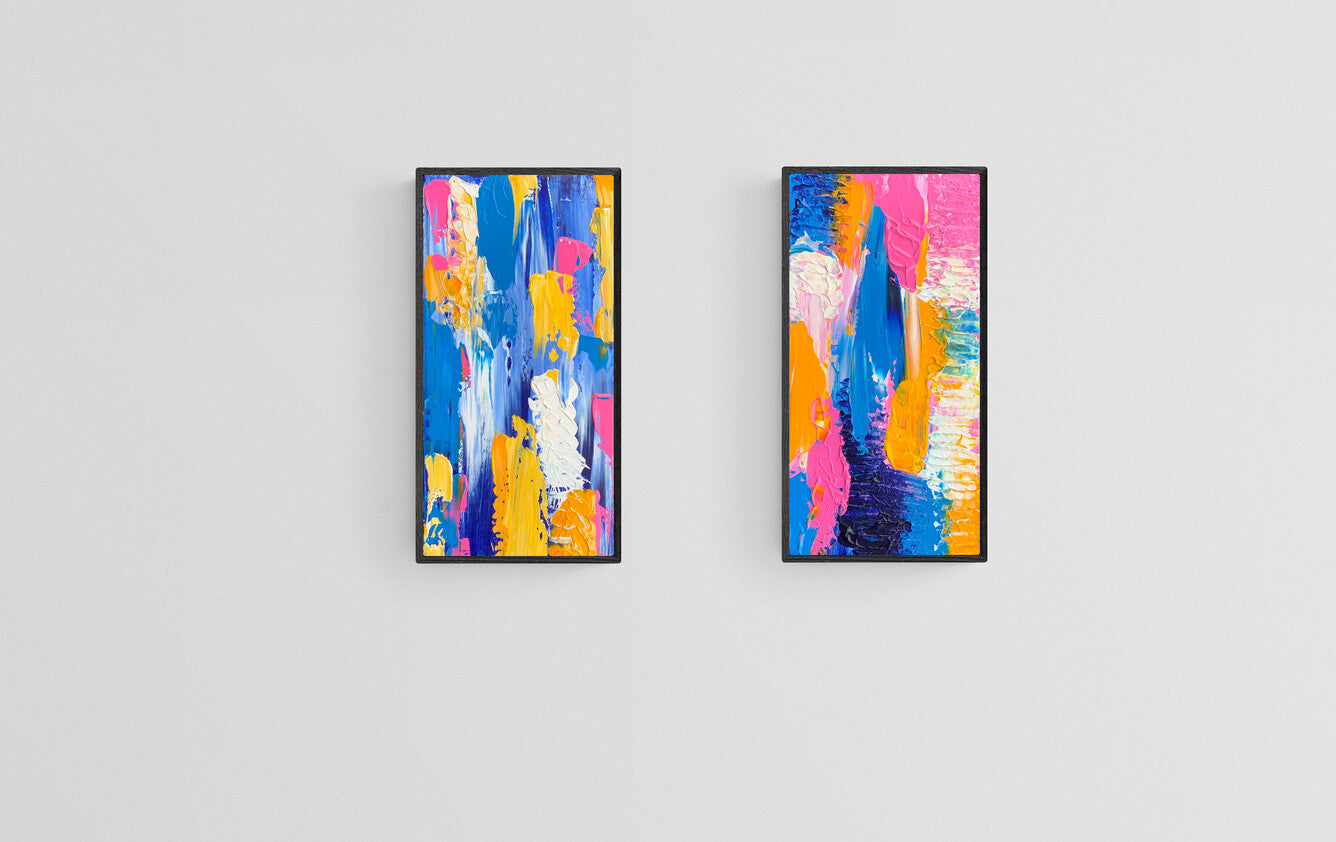 Carefree Wonder - Abstract Textured Art  -  Original Acrylic Painting