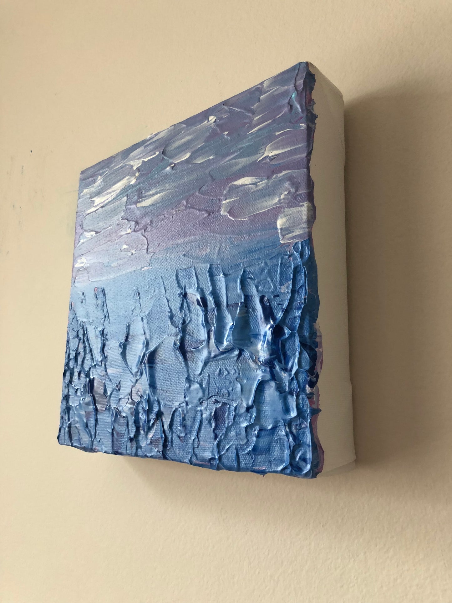 "Last Summer Sunset"  - Original Acrylic Painting