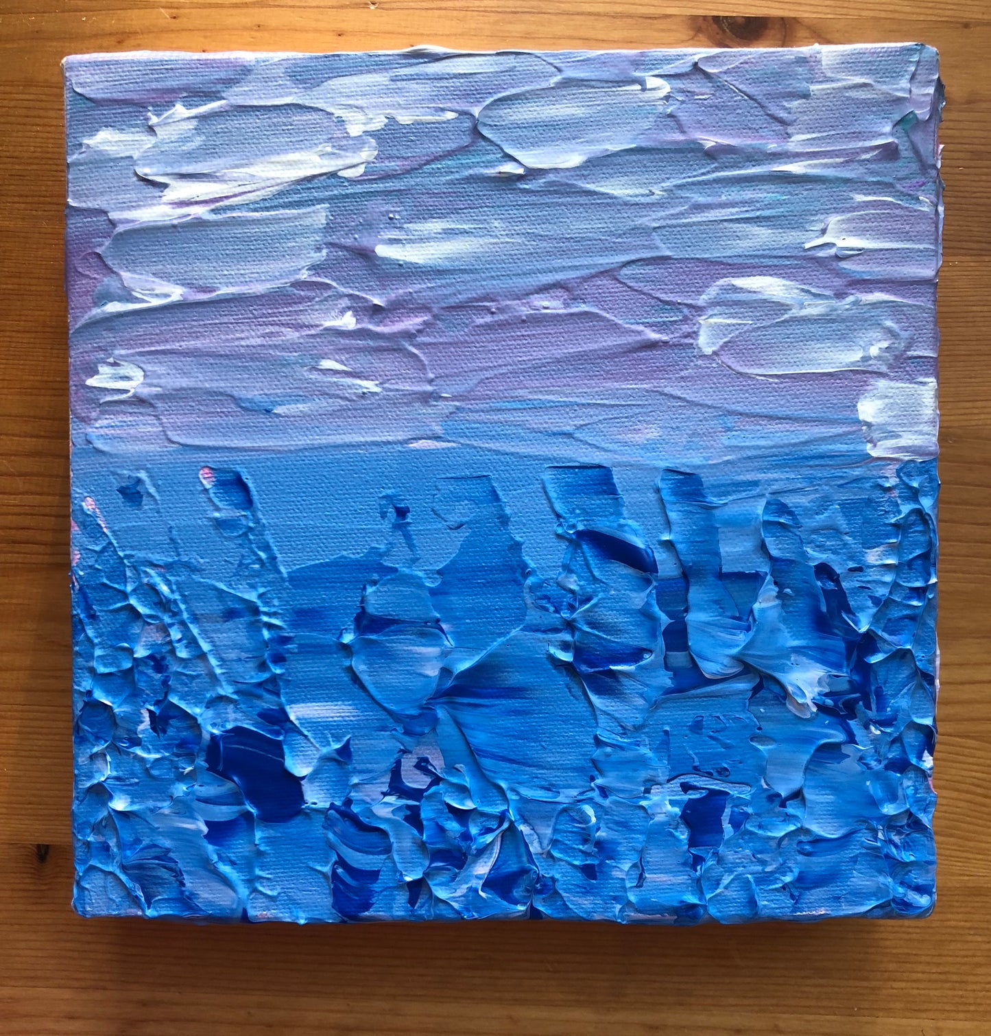 "Last Summer Sunset"  - Original Acrylic Painting