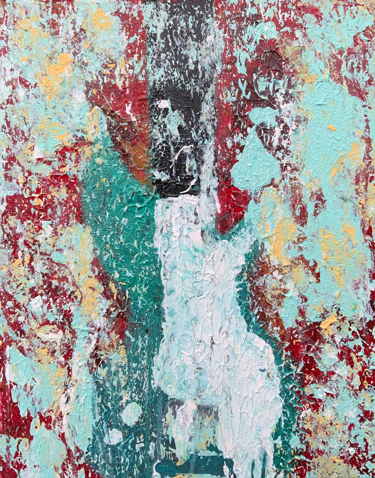 "Silent Guitar" -  Original Acrylic Painting