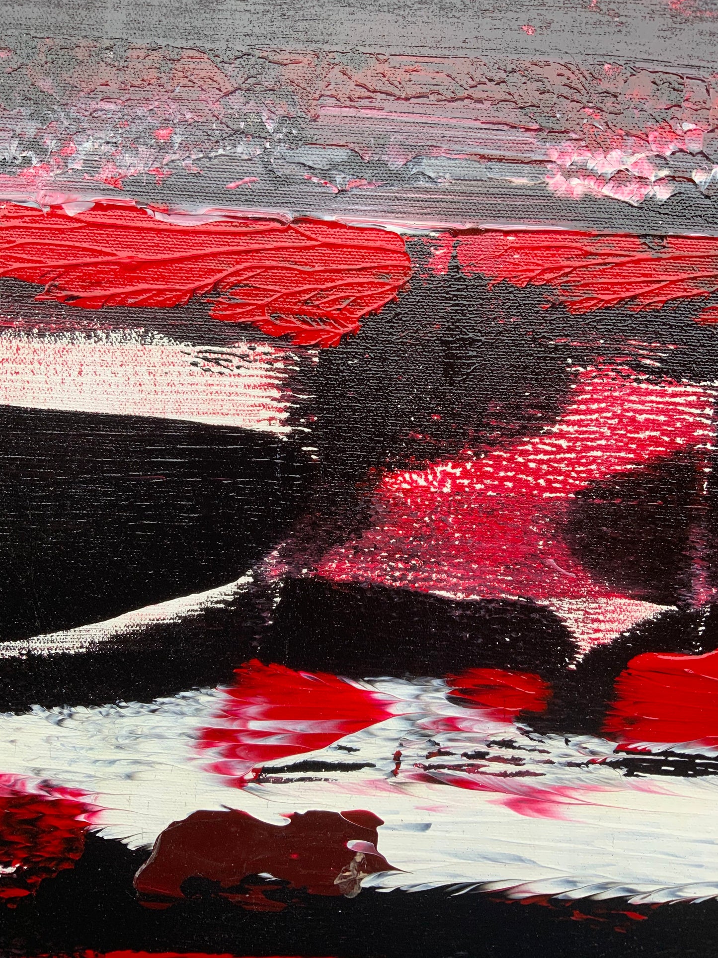 "Vampire Trail " -  Original Acrylic Painting