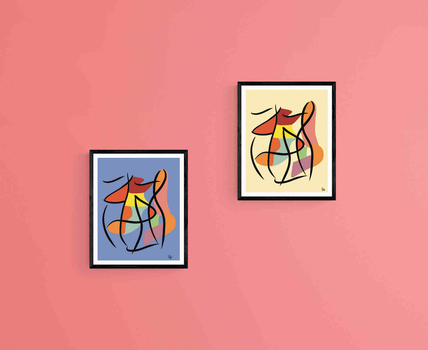 Dance With Me - Art Print Giclée"