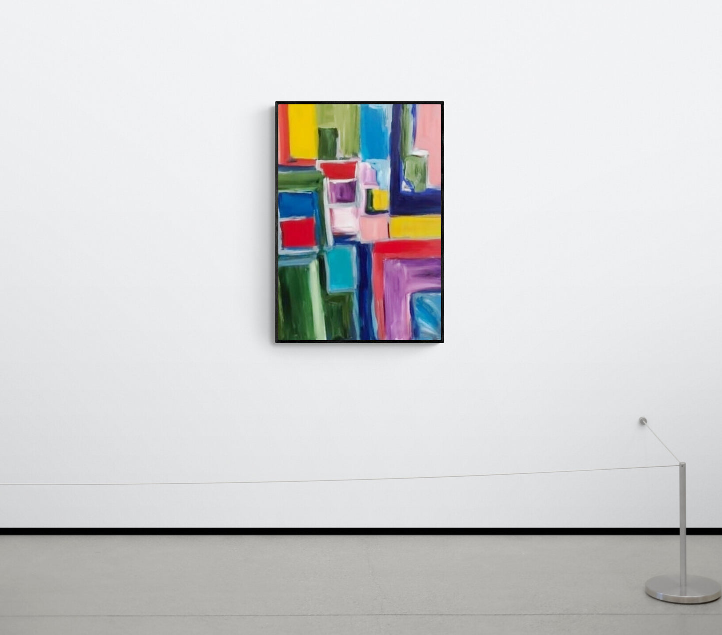 Pride Painting Art, Large Painting, Christmas Gift, LGBTQ+ Painting, Queer Gay Lesbian Art, Hand Painted Pride Flag, Rainbow Art, Gay Gift