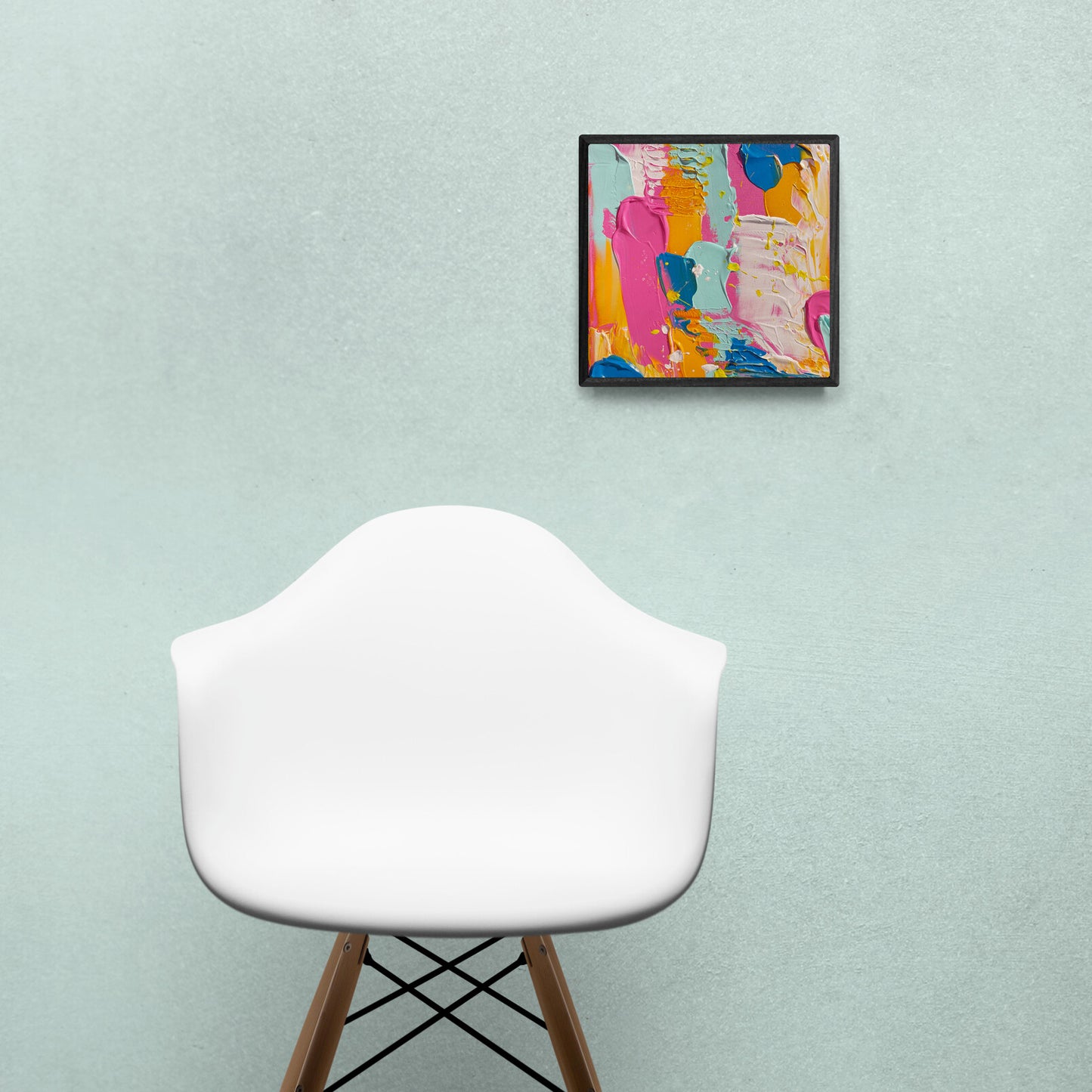 Abstract Summer Painting Rina Kazavchinski Canadian Artist Gin & Tonic