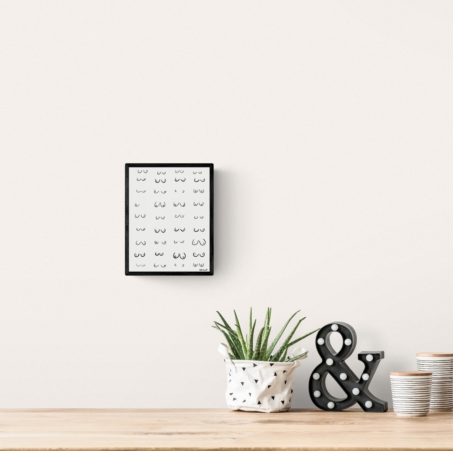 Boobs Line Art, Nude Funny Boobies, Boobs Print, Feminist Art, Feminist illustration, Line Art Print, Body Sketch, Nude Curvy Woman Print