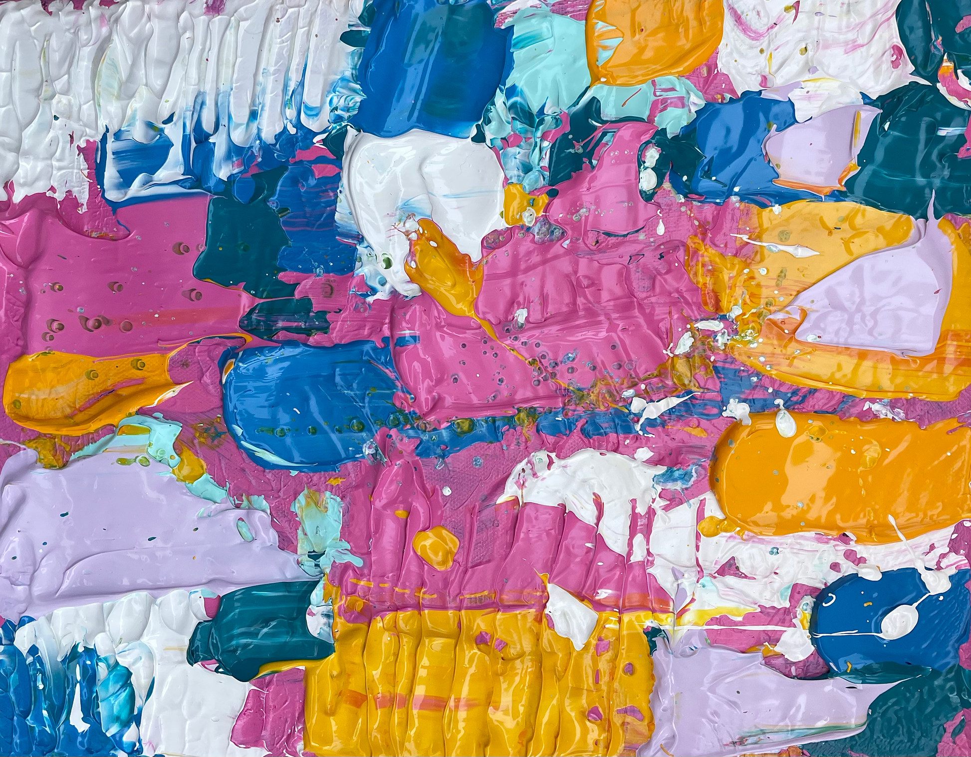 Canadian Abstract Artist Rina Kazavchinski - The sound of morning