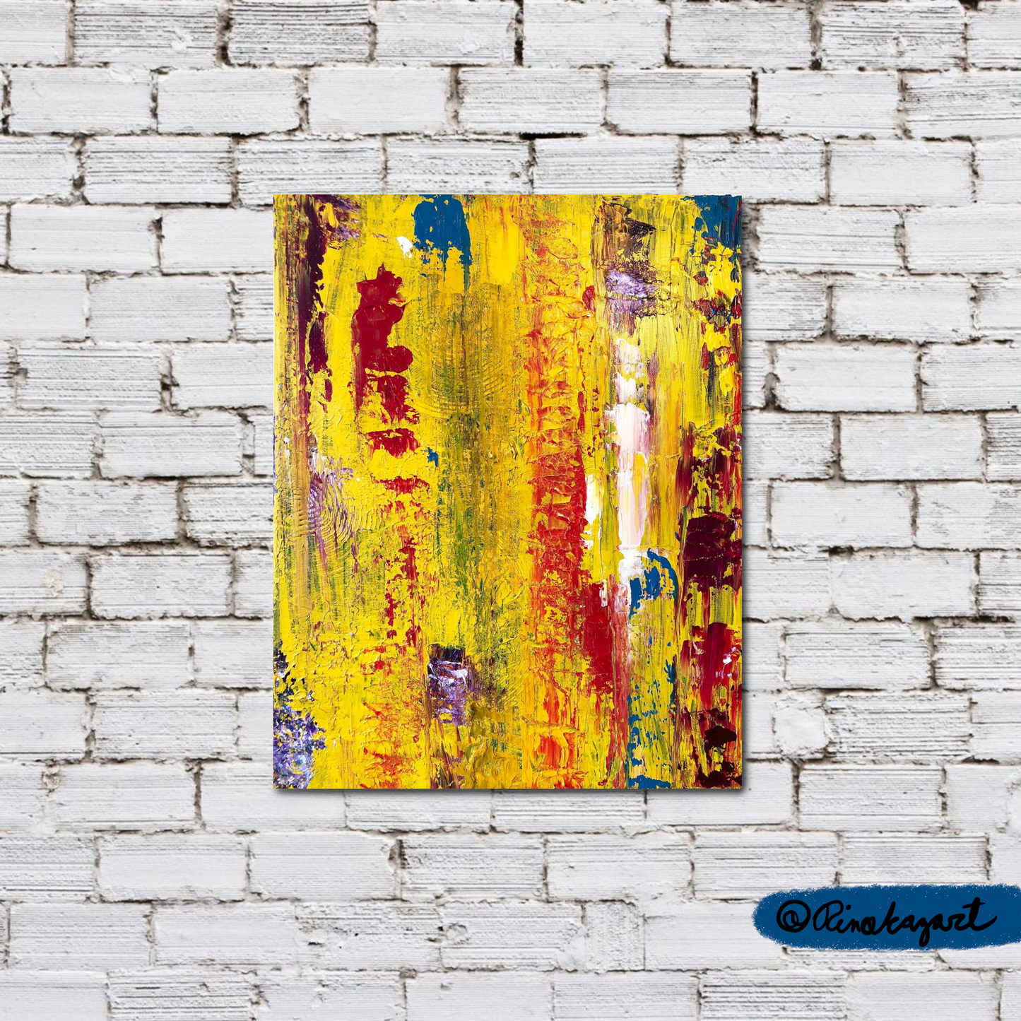 "Summer Night in NYC" - Original Acrylic painting