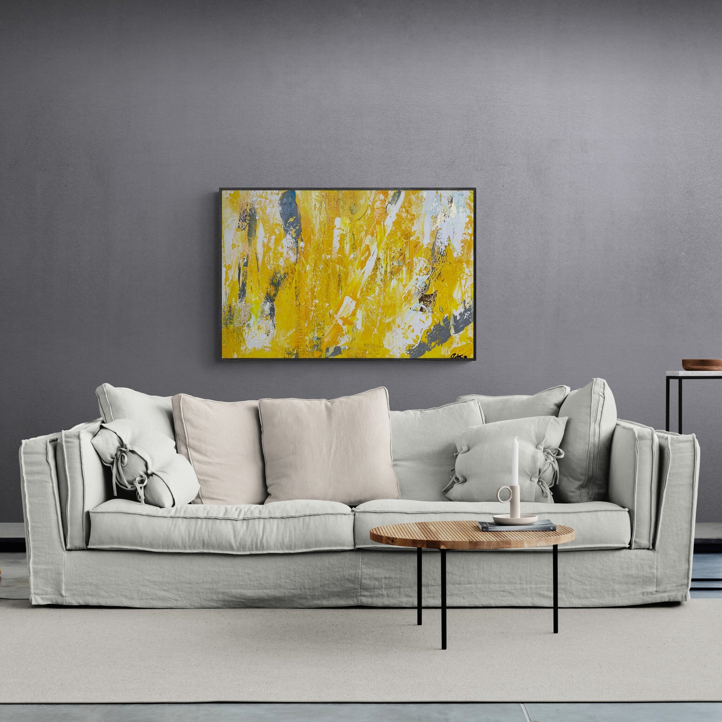 "Day at the Beach" -  Original Acrylic Painting