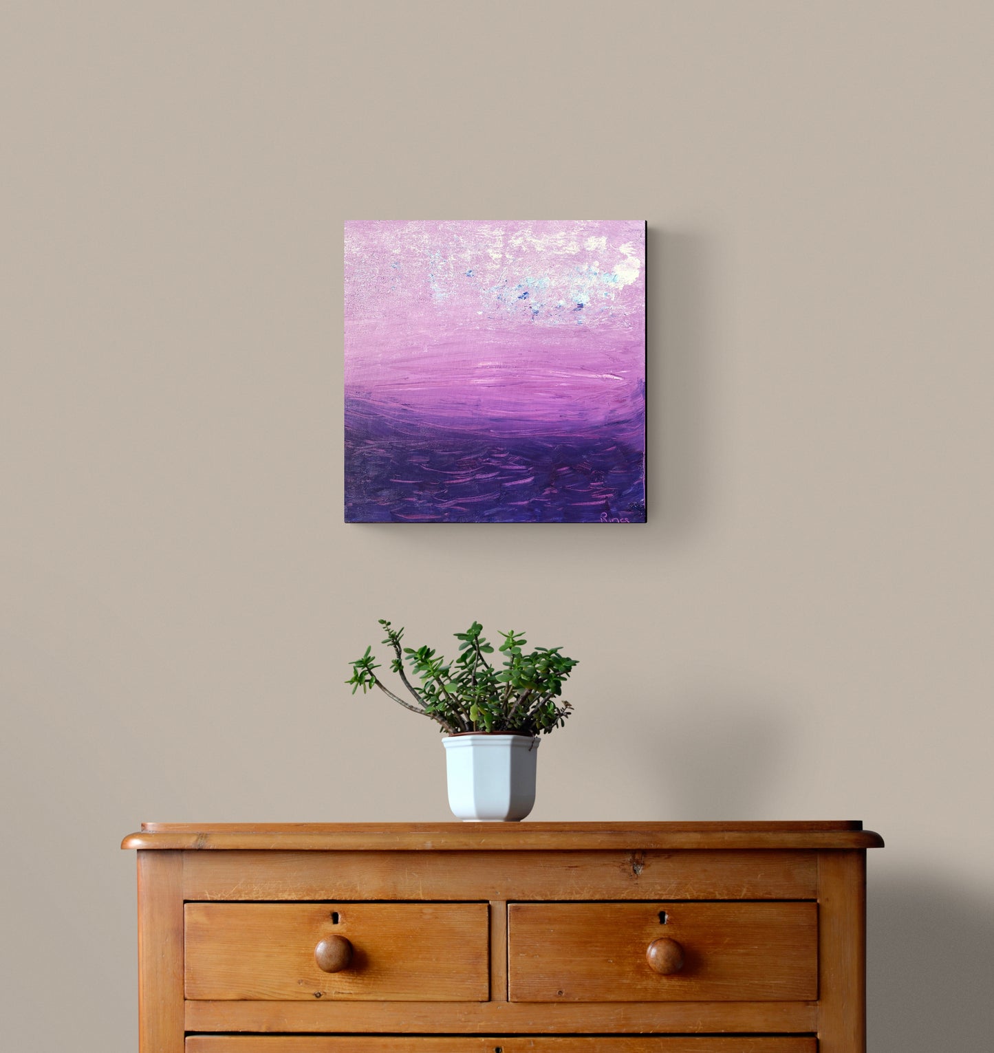 "Lavender Dreams" -  Original Acrylic Painting