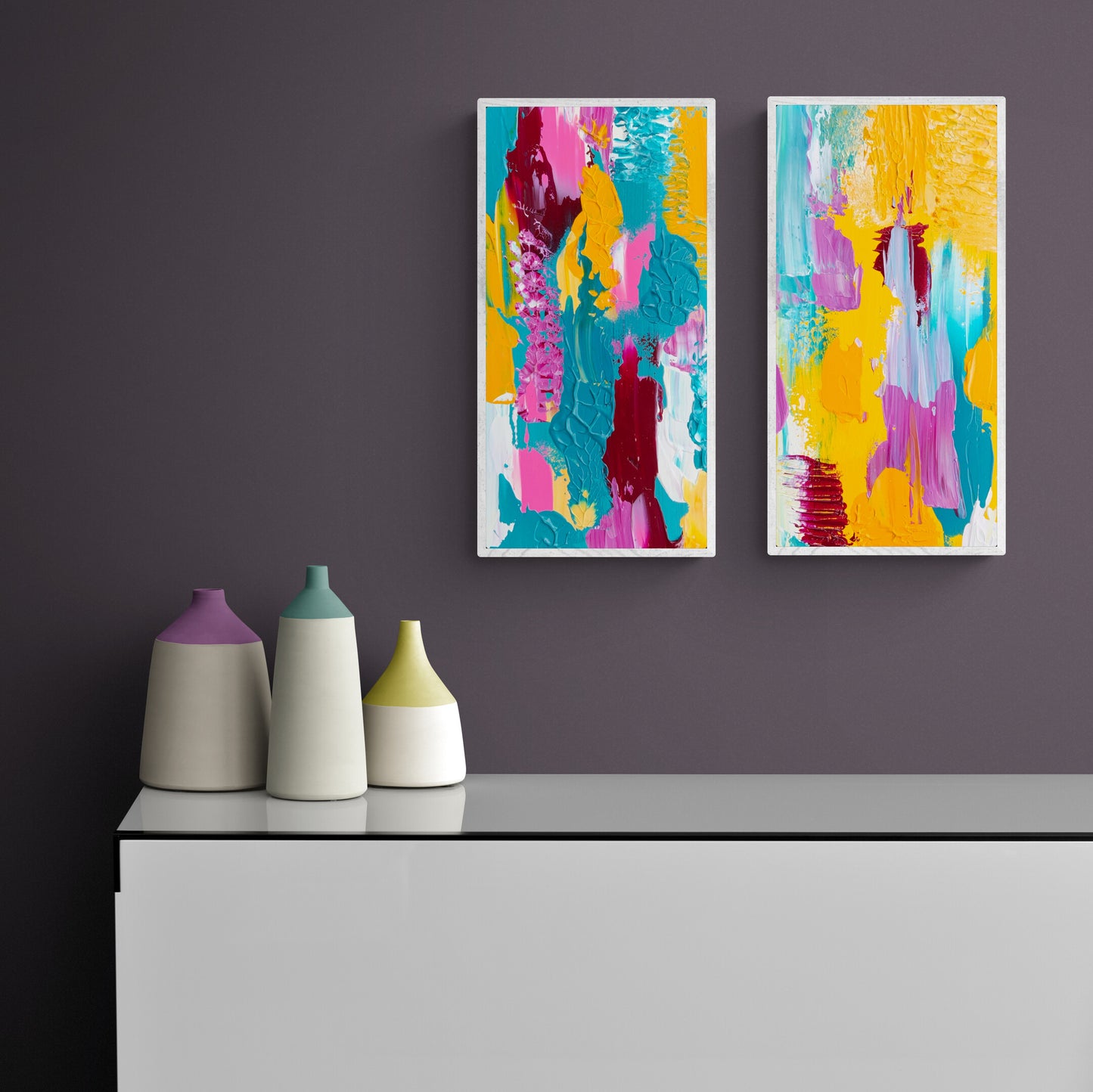 Emerald Desires - Abstract Textured Art  -  Original Acrylic Painting