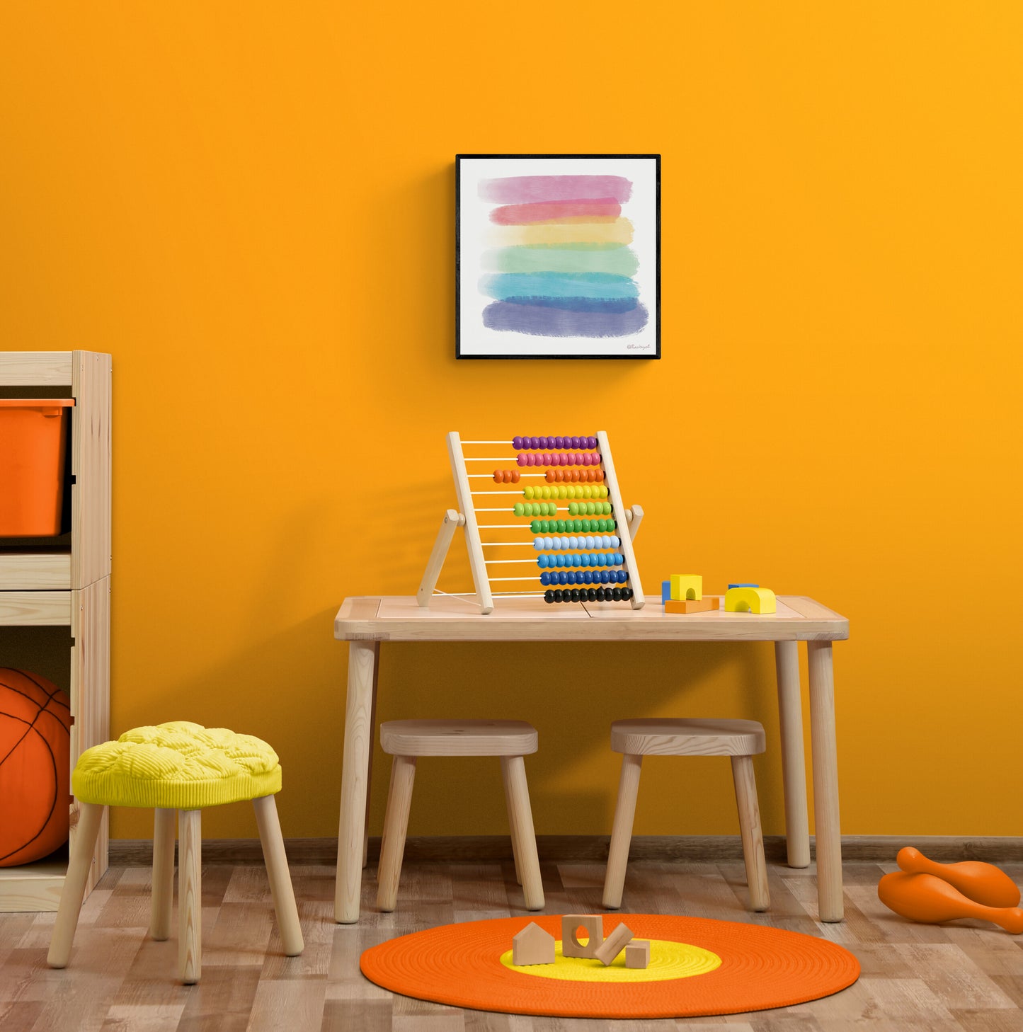 Rainbow Art Print, Pride Painting, LGBTQ, Pride, Gay Flag, Gay Pride, Gay, Queer, Gay Art, Rainbow, Queer art, gay gift, Christmas gift