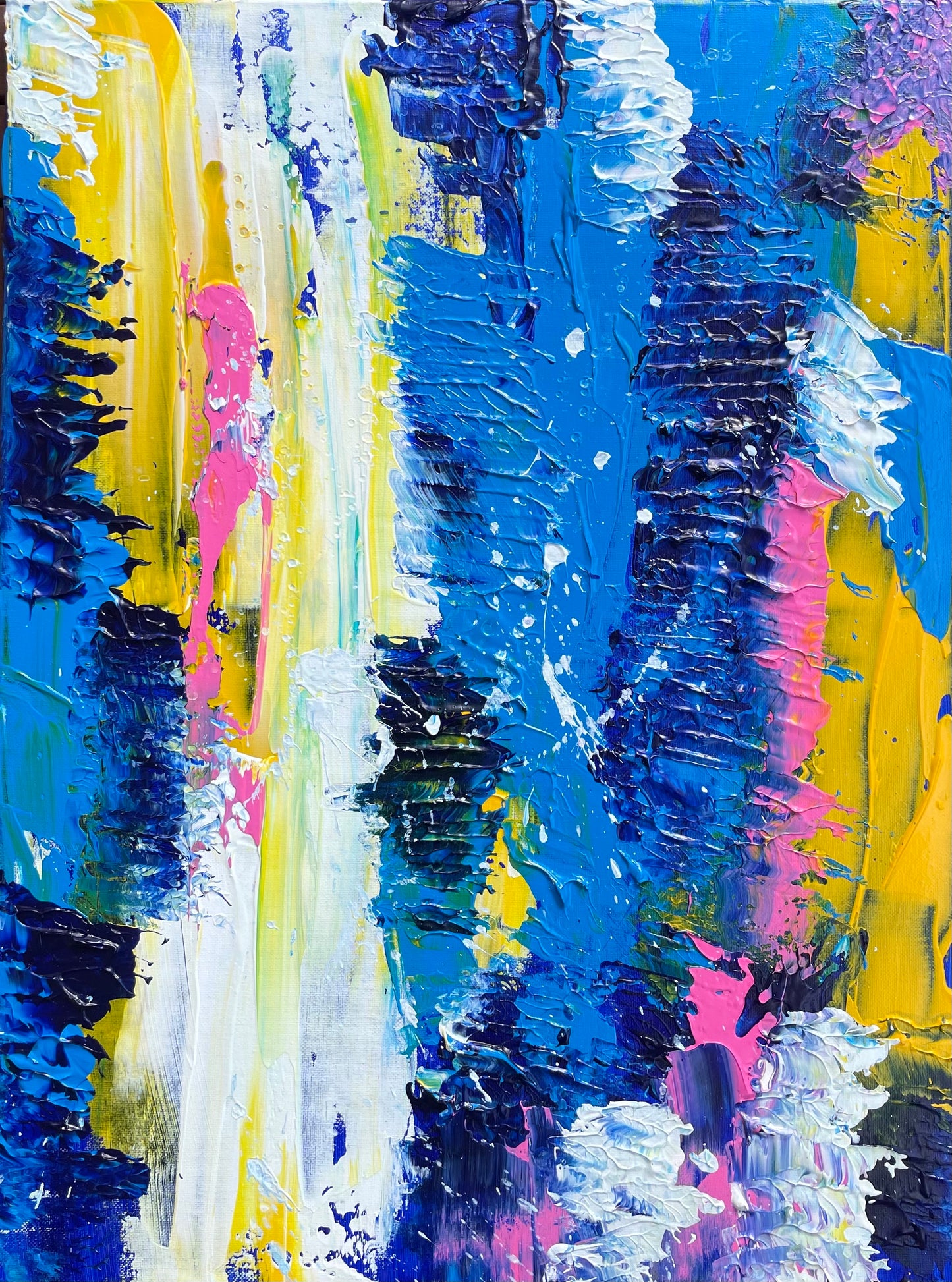 Summer Kiss -  Original Acrylic Painting