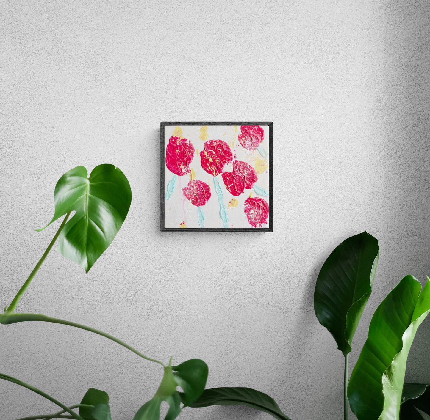 "Spring Showers on May Flowers"  -  Original Acrylic Floral Painting