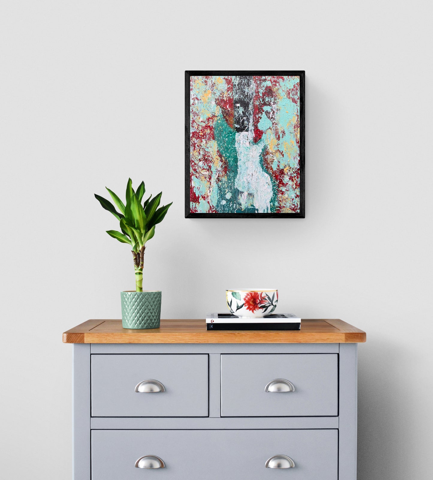 "Silent Guitar" -  Original Acrylic Painting