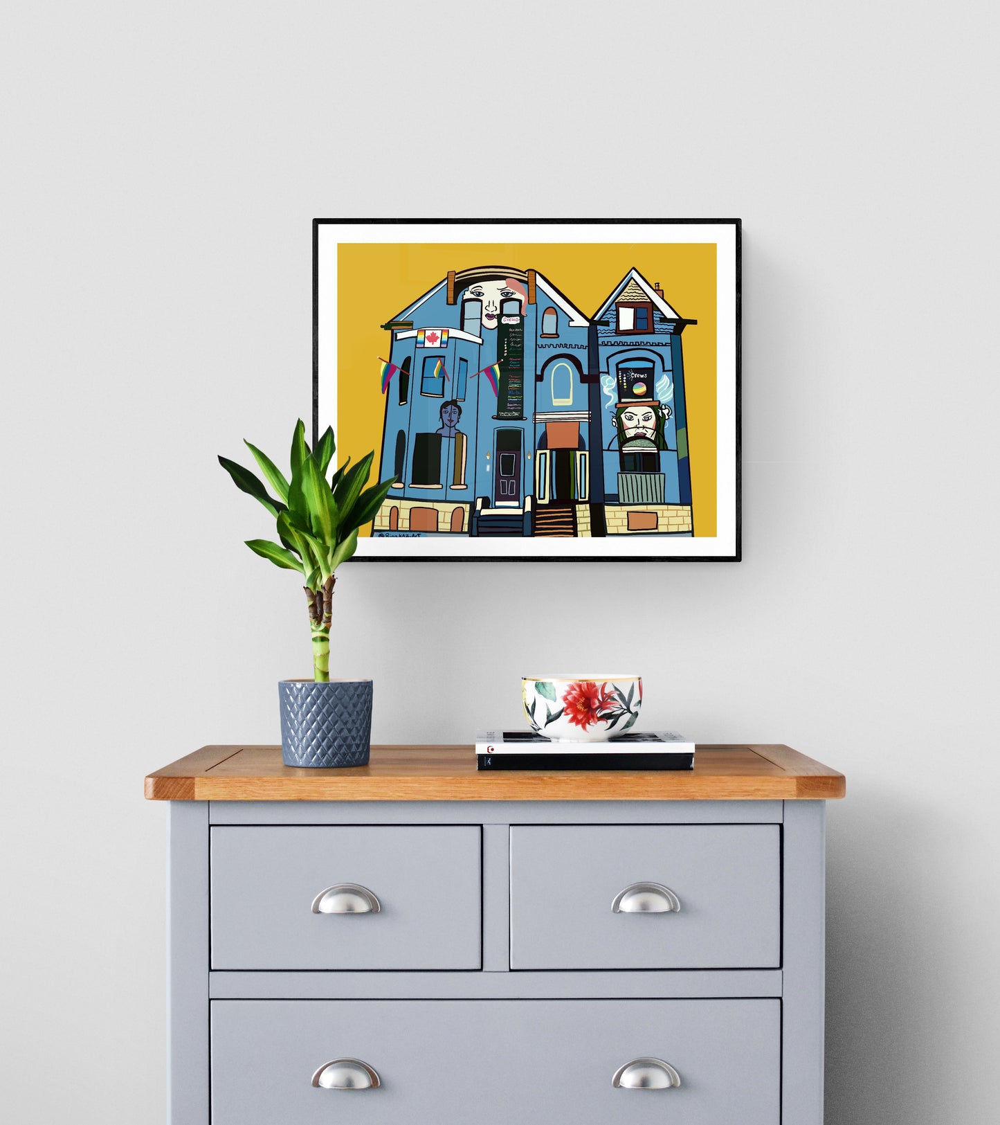 Crews and Tangos Church & Wellesley's Art Print Giclée