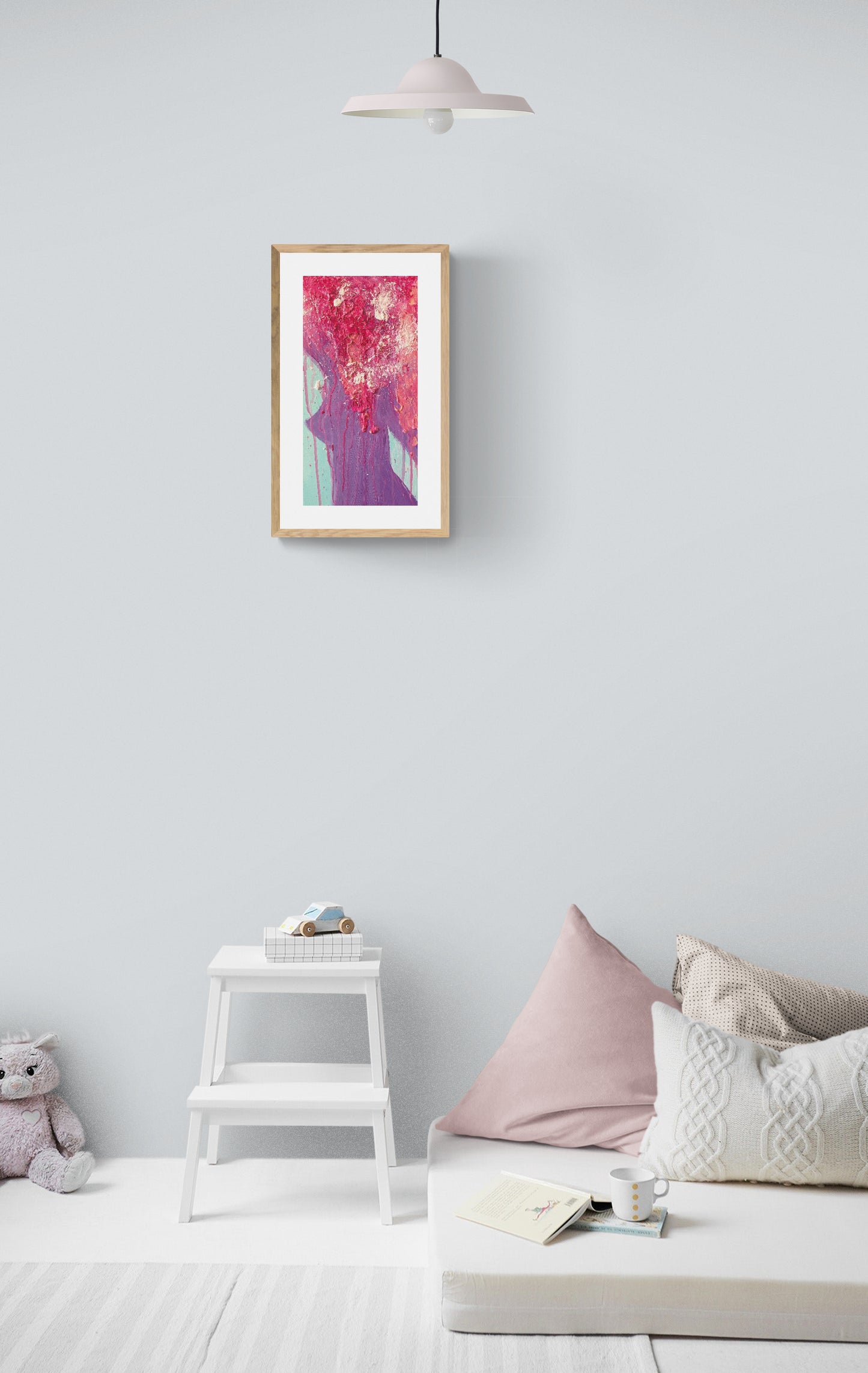 "The Right Side of the Brain" - Original Acrylic Painting