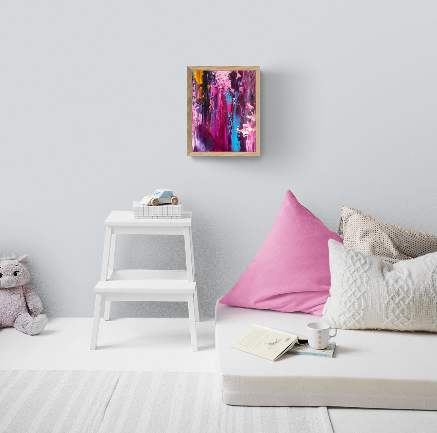 "Fall With Me" -  Original Acrylic Painting