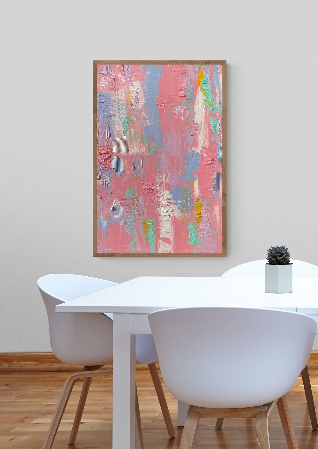 Cotton Candy Love -  Original Acrylic Painting