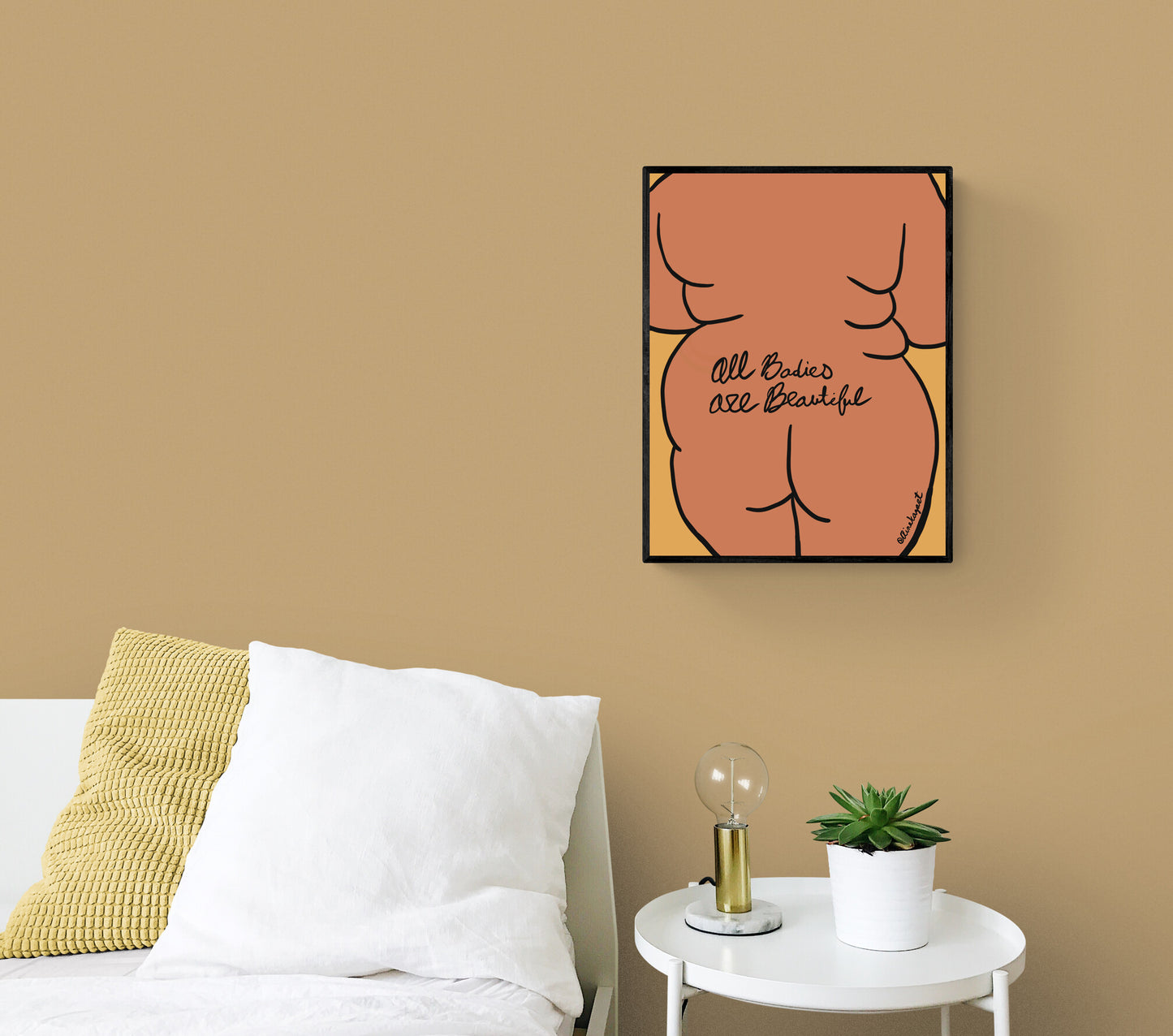 All Bodies are Beautiful -  Art Print