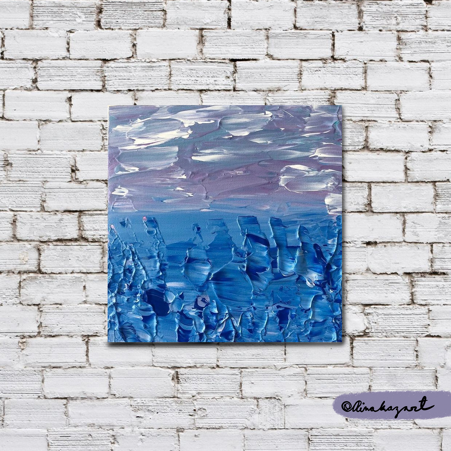 "Last Summer Sunset"  - Original Acrylic Painting