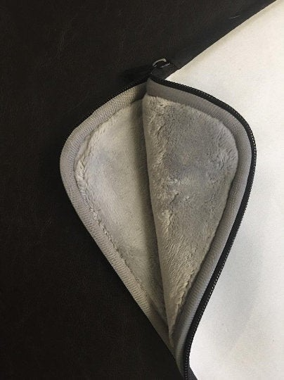 Black Line Boobs on White Background, Laptop Case, LGBTQ Gift, Boobie Lover Gift, Boobs Merch, Feminist Art, Boobs Gifts, 13 inch laptop case, 15 inch laptop case