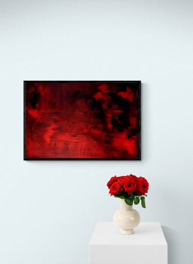 Red Soul  - Original Acrylic Painting