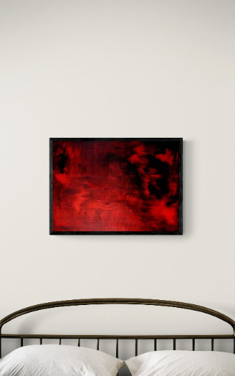Red Soul  - Original Acrylic Painting