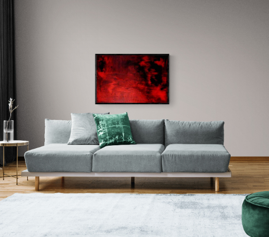 Red Soul  - Original Acrylic Painting