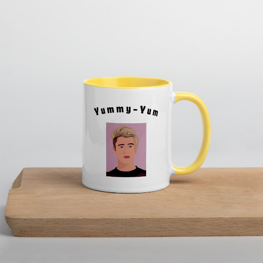 Justin Bieber Mug, Justin Bieber Lover Gift,  Believer Gift, Pop Music Lover, Yummy Yummy, Justin Bieber Gift, Justin Bieber Coffee Mug