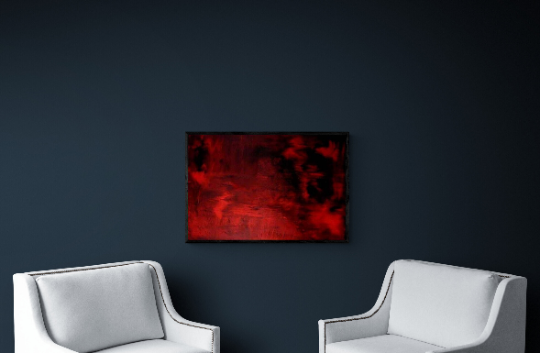 Red Soul  - Original Acrylic Painting