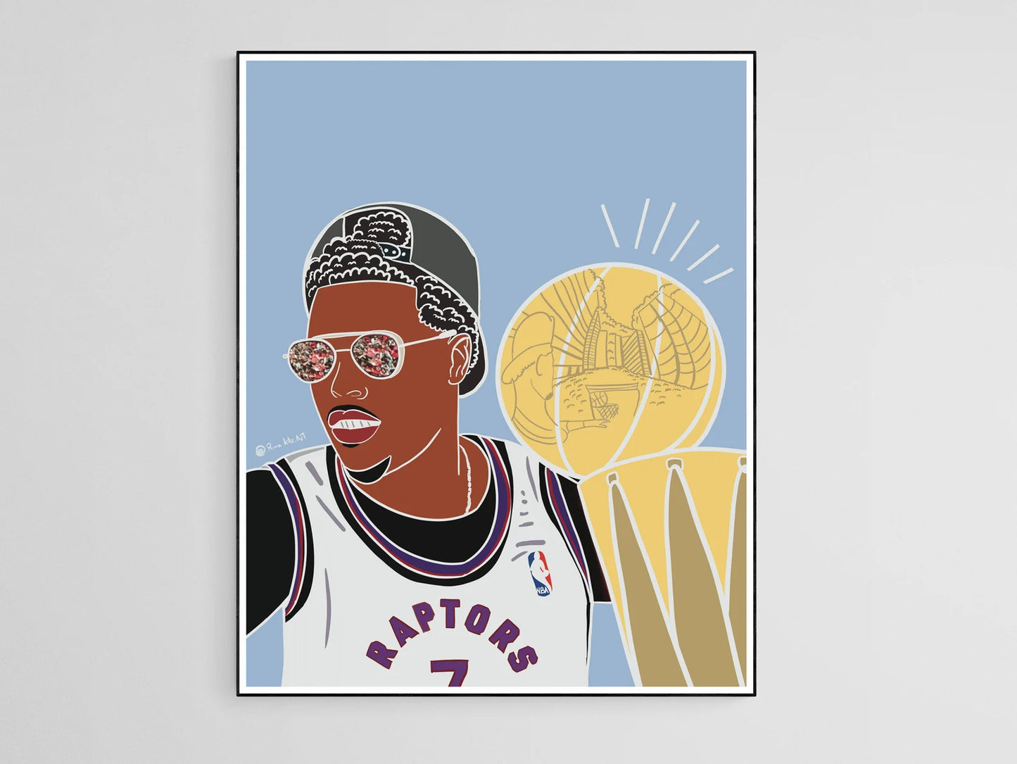 Kyle Lowry-  Art Print