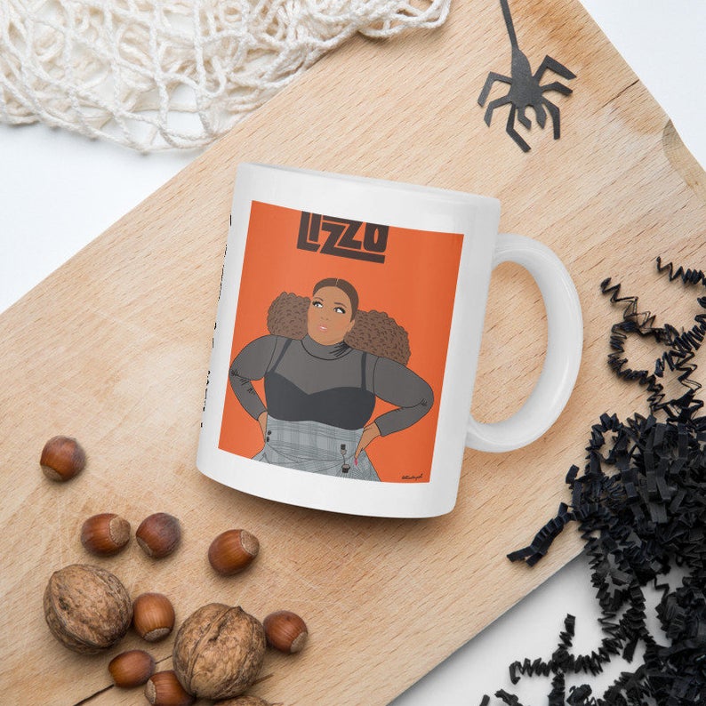 Lizzo Lover Gift, Lizzo Mug, Good as hell, Lizzo, Lizzo art, Lizzo lovers gift, Lizzo, Walk That Fine Ass Out The door, Gift for Lizzo Fan